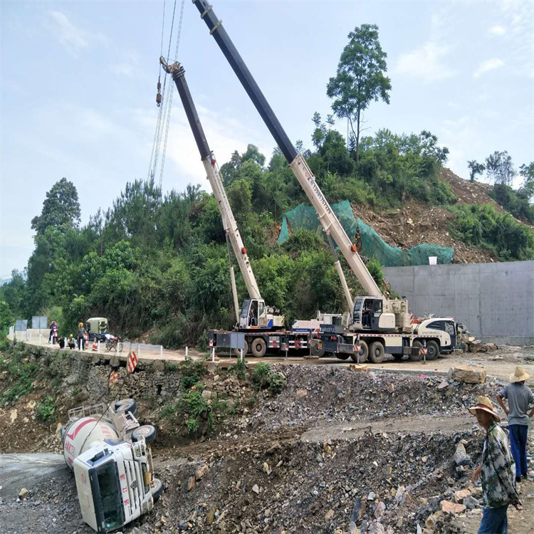德州德州24小时应急道路救援吊装吊装现场实拍